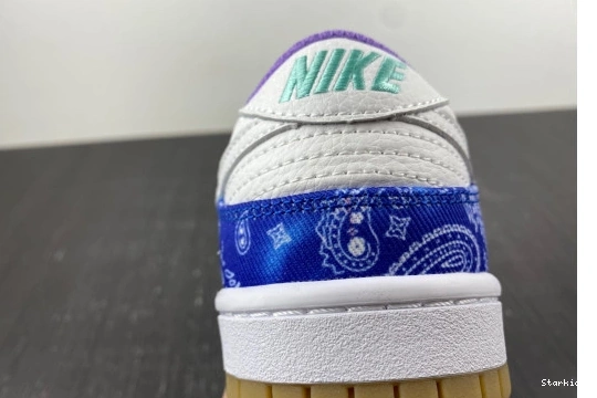 Purple Dunk CT5053-041 Low White SB Nike Navy Blue 0824